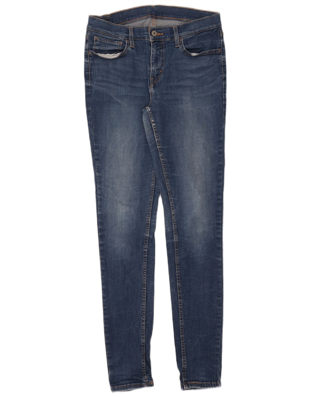 Levi's Damen Skinny Jeans W31 L32 Blaue Baumwolle