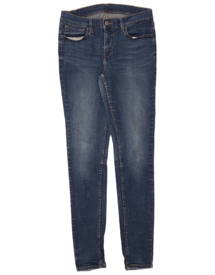 Levi's Damen Skinny Jeans W31 L32 Blaue Baumwolle