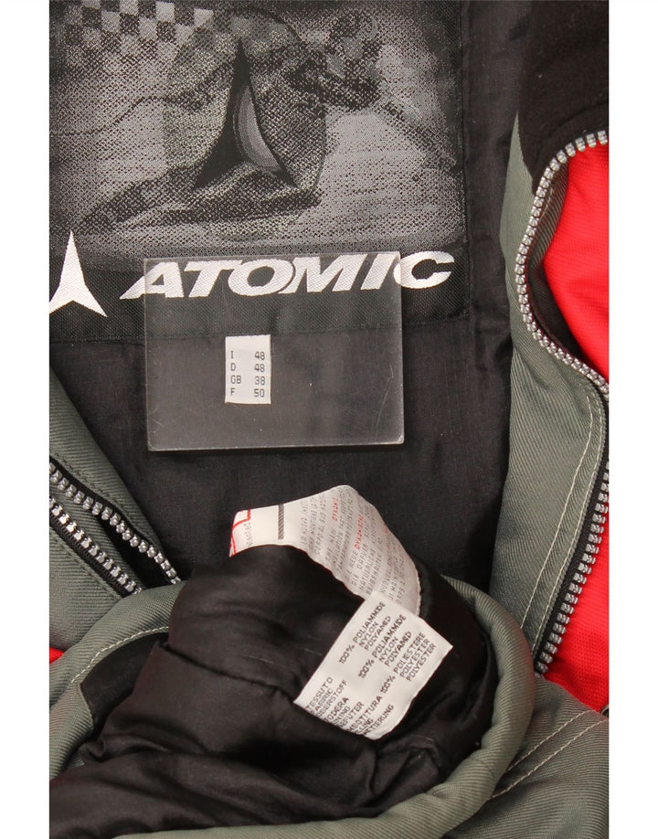Atomic Herren Graphic Ski 2-teiliges Set UK 38 Mittelgrau Farbblock