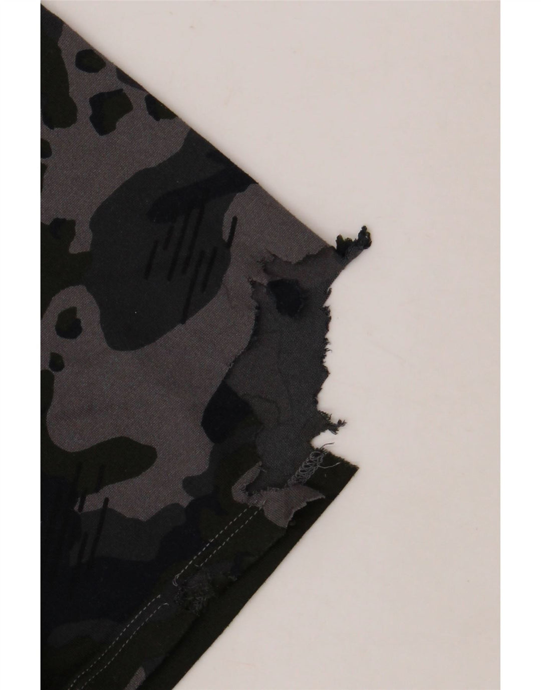 NIKE Herren Dri Fit T-Shirt Top Large Grau Camouflage Polyester