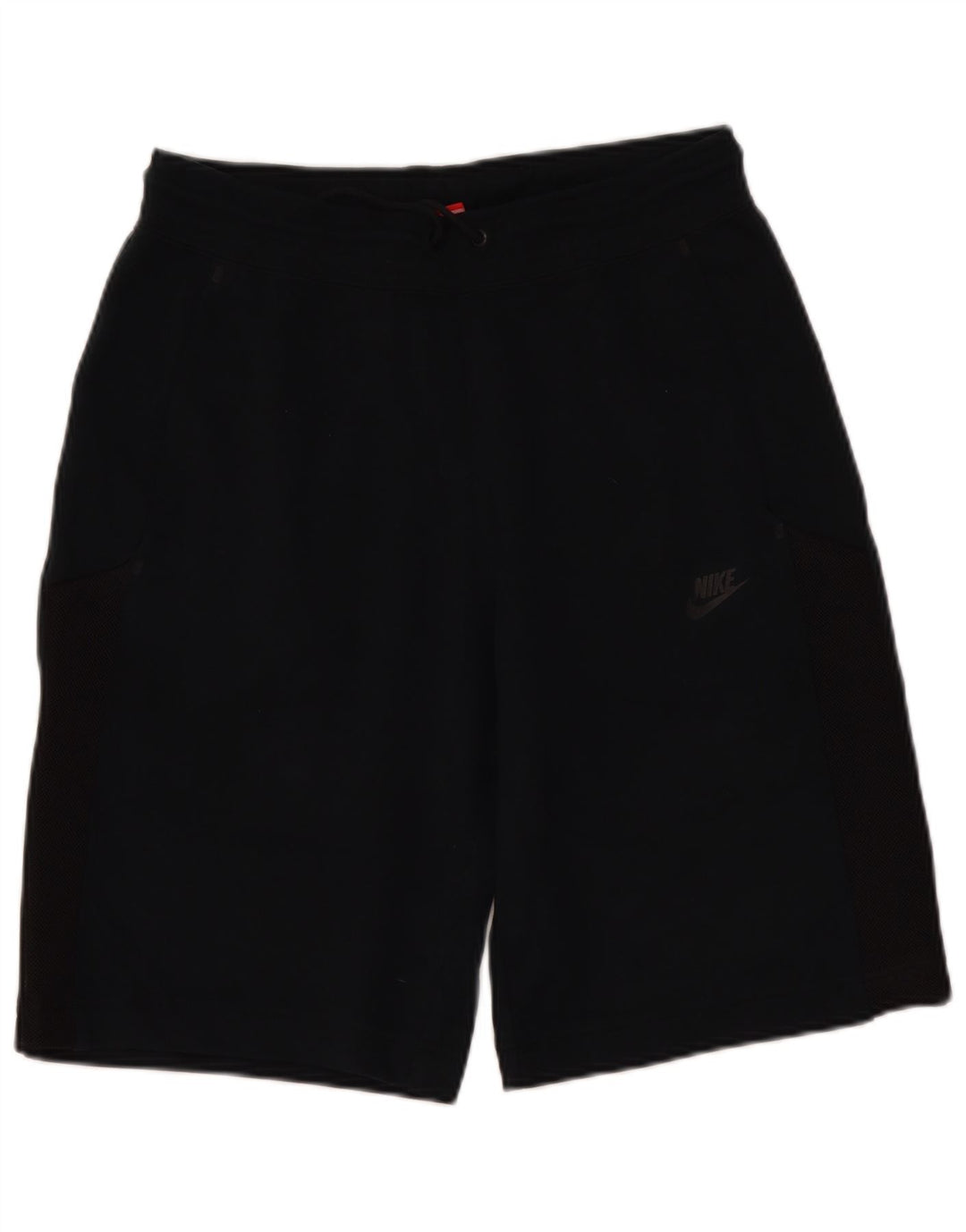 Nike Herren-Sportshorts, mittelgroß, schwarze Baumwolle