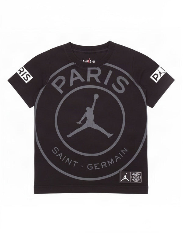 Jordan Boys Paris Saint-Germain Graphic T-Shirt Top 3–4 Jahre XS Schwarz
