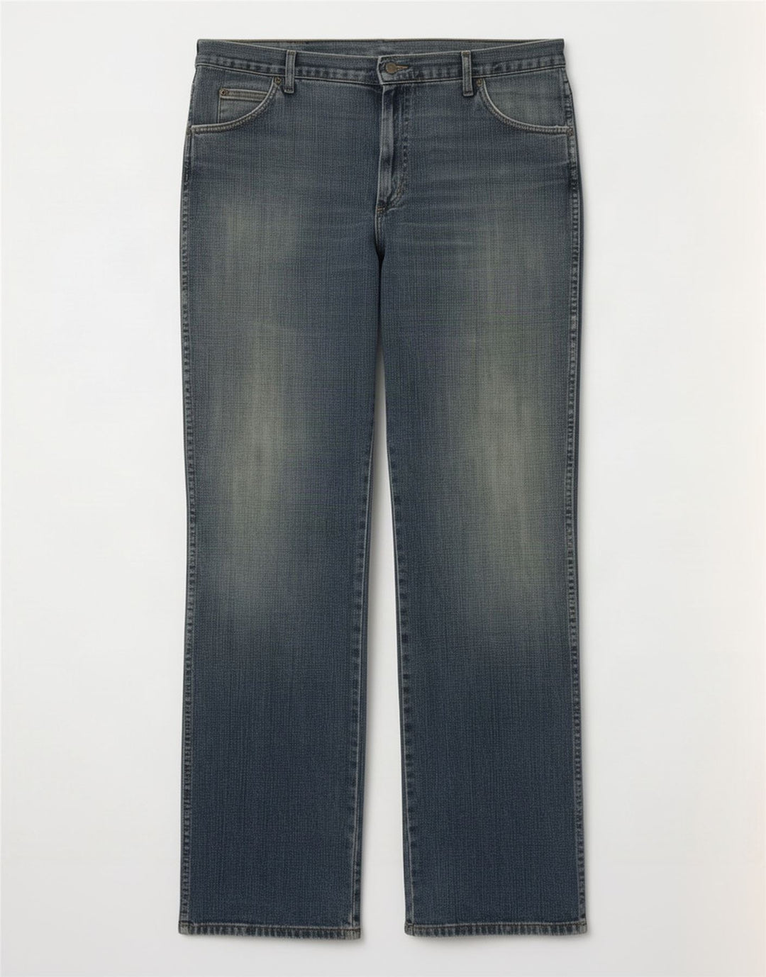 Wrangler Herren Bootcut Jeans W38 L34 Blaue Baumwolle
