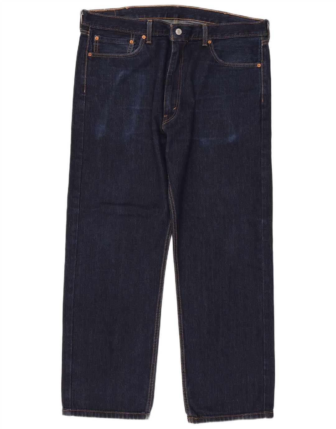 Levi's Herren 505 Straight Jeans W40 L29 Marineblau Baumwolle