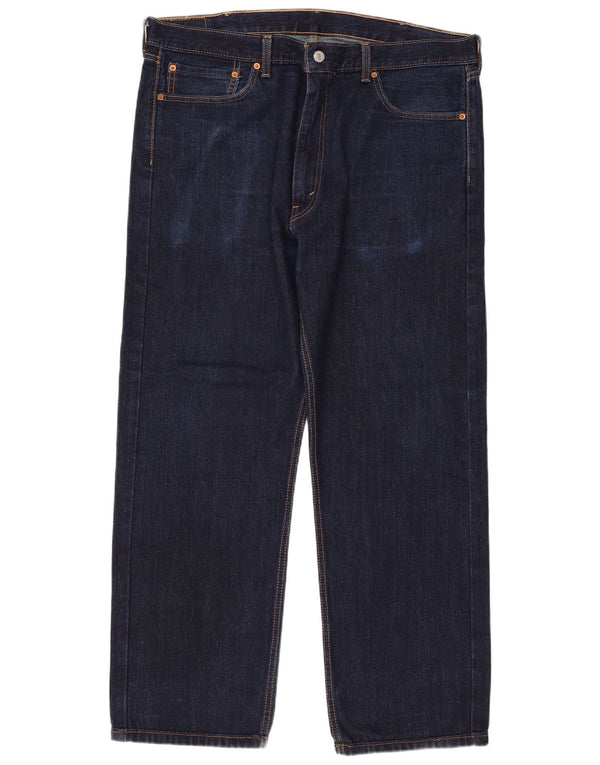 Levi's Herren 505 Straight Jeans W40 L29 Marineblau Baumwolle
