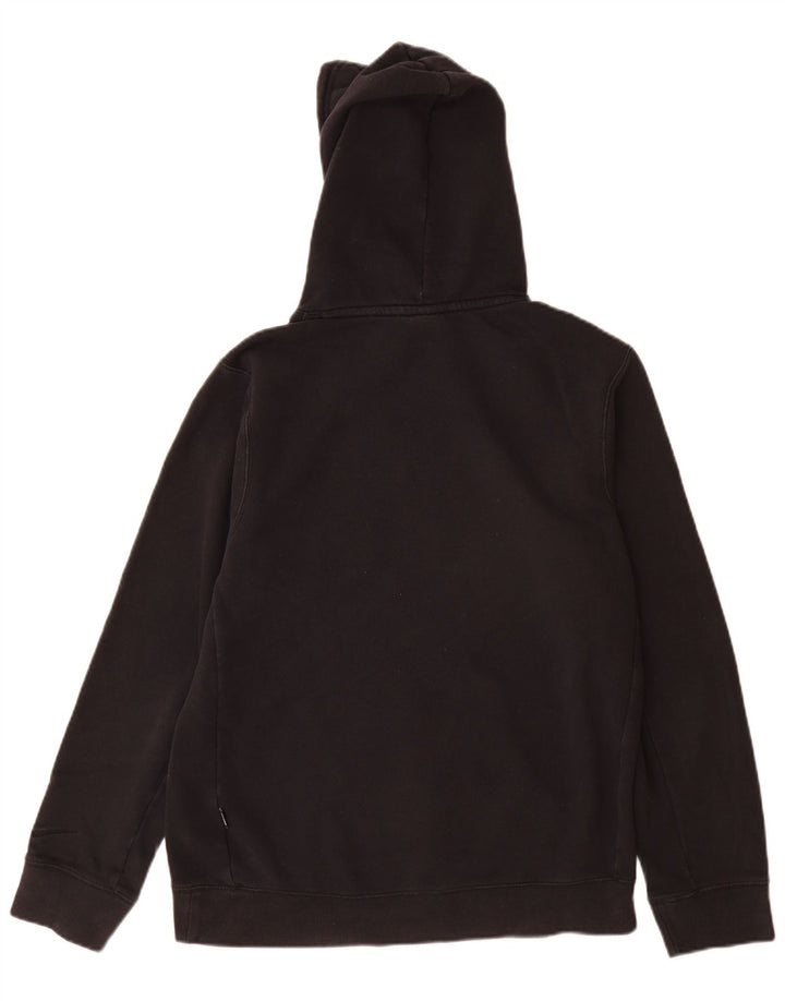 Nike Herren-Kapuzenpullover mit Grafik, mittelschwarz, Baumwolle