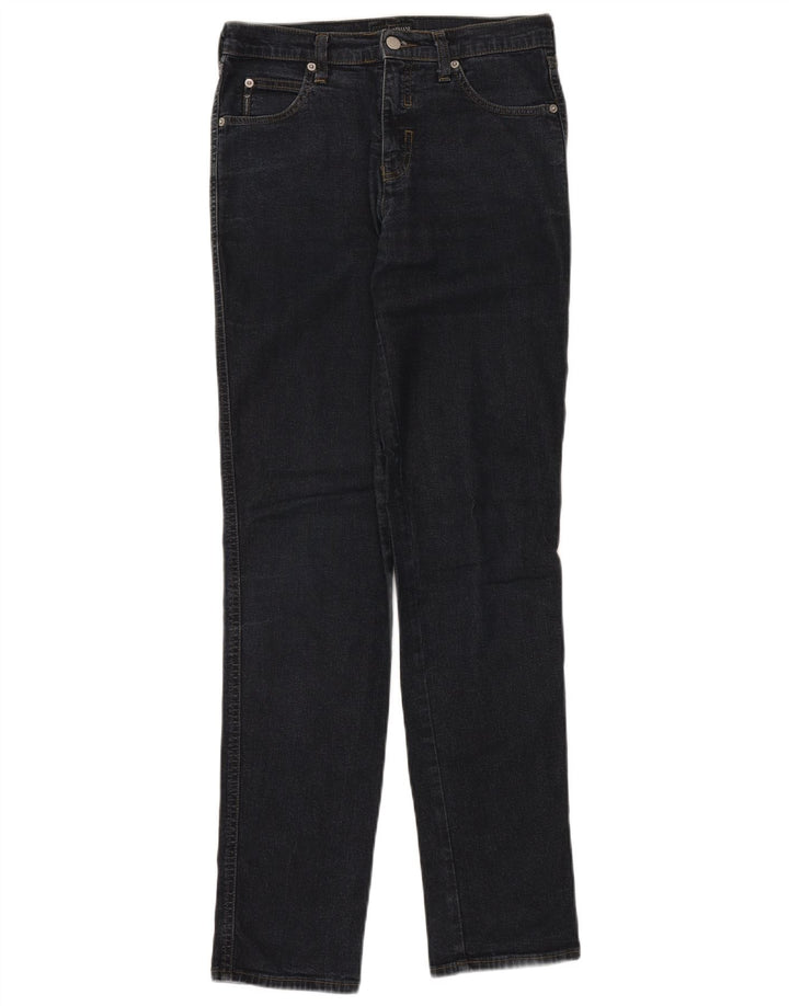 ARMANI Damen Slim Jeans W27 L33 Marineblaue Baumwolle