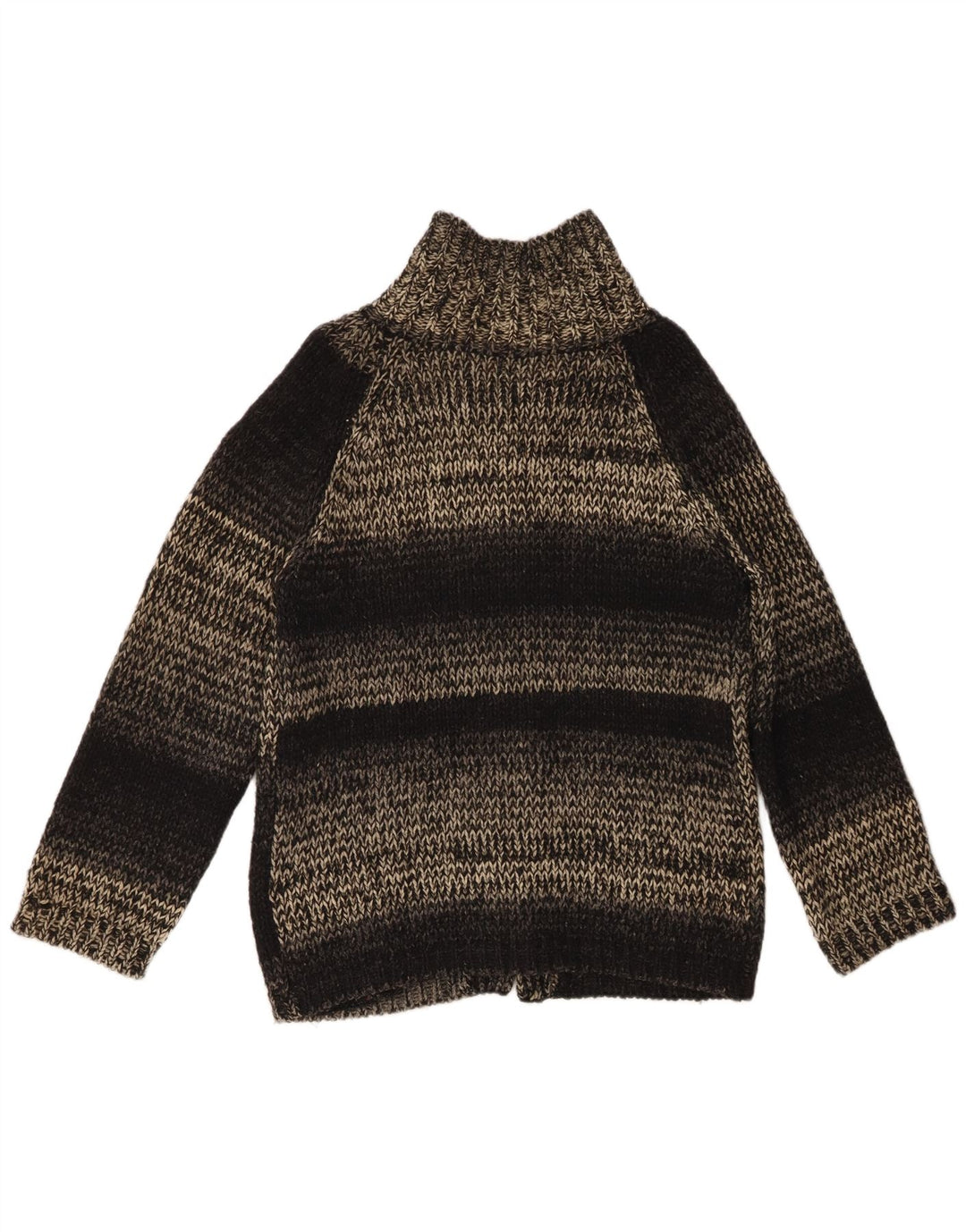 Vintage Herren-Wolle, mittelgroß, schwarz gefleckt