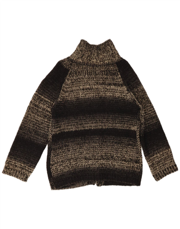 Vintage Herren-Wolle, mittelgroß, schwarz gefleckt