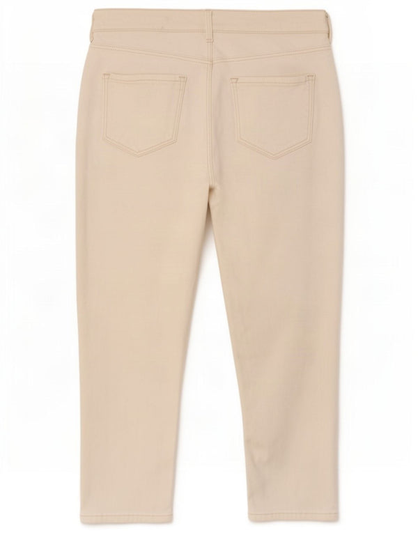 Marks & Spencer Damen The Carrie Cropped Jeans UK 14 Medium W30 L22 Weiß