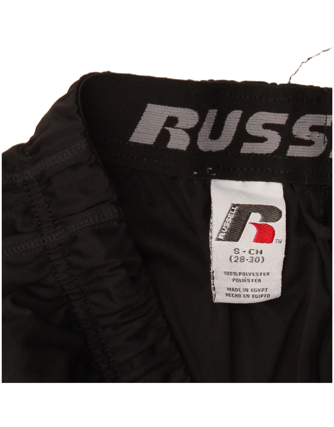 RUSSELL ATHLETIC Herren Dri-Power Sport Shorts Small Schwarz Polyester