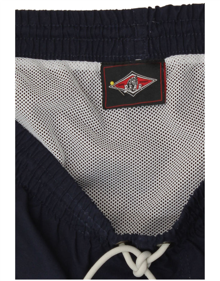 Bear Herren-Badeshorts, Größe L, Marineblau