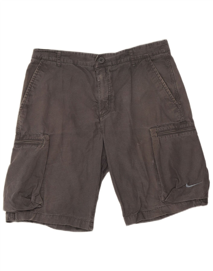 Nike Herren Cargo Shorts W34 Large Grau