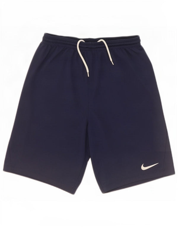 Nike Dri Fit Sportshorts für Jungen, 13–14 Jahre, XL, Marineblau, Polyester