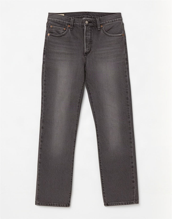 Levi's Herren 501 Straight Jeans W28 L27 Graue Baumwolle