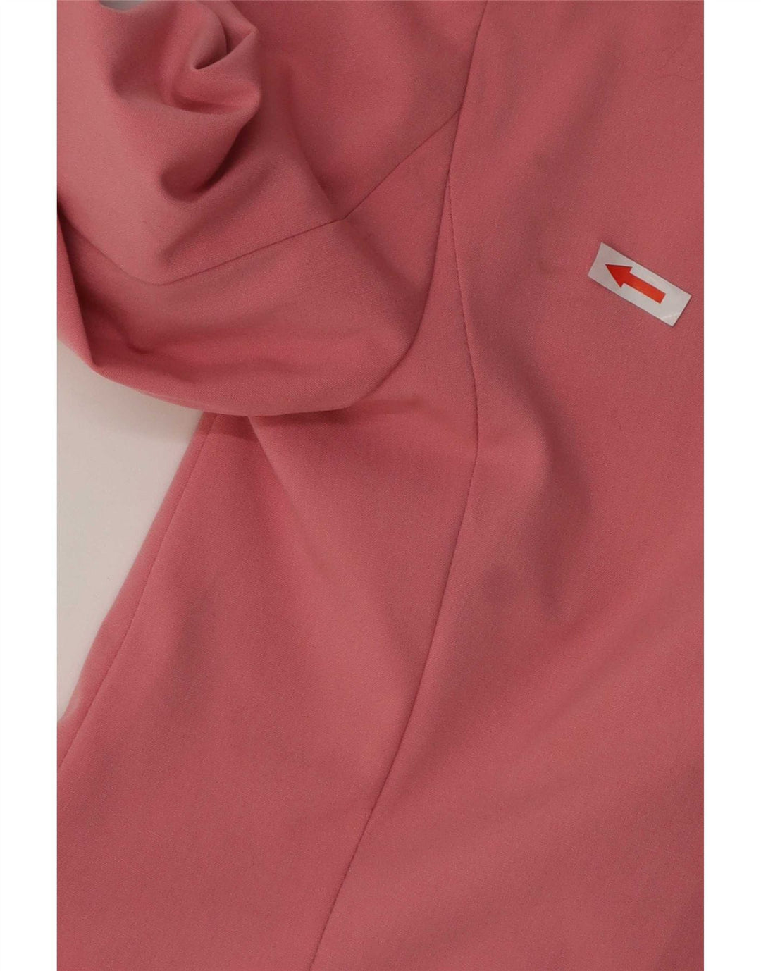 Zara Damen 1-Knopf-Blazerjacke EU 34 2XS Rosa Polyester
