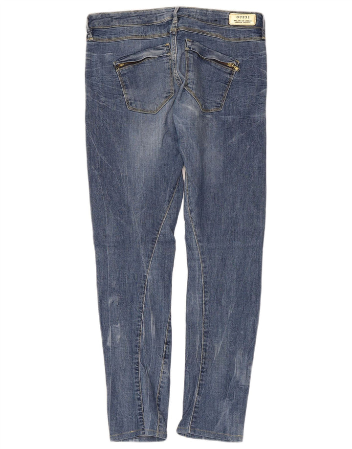 Guess Damen Lamya Skinny Jeans W30 L28 Blau