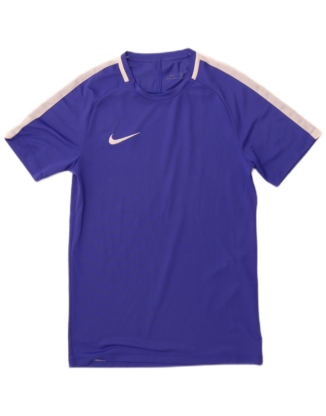NIKE Herren Dri Fit T-Shirt Top Small Blau Farbblock