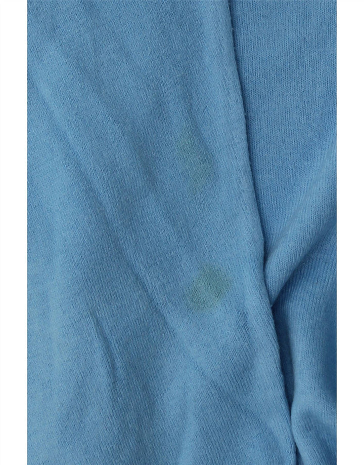 Marks & Spencer Herren-Pullover mit V-Ausschnitt, groß, Acryl, Blau