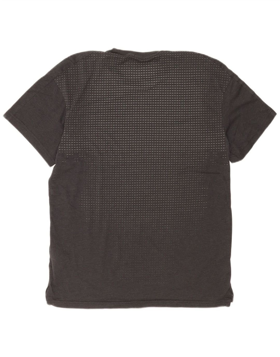 Nike Herren Dri Fit Graphic T-Shirt Top Small Grau Baumwolle