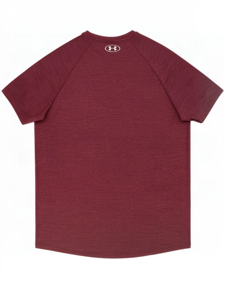 Under Armour Herren T-Shirt Top Medium Burgund Polyester