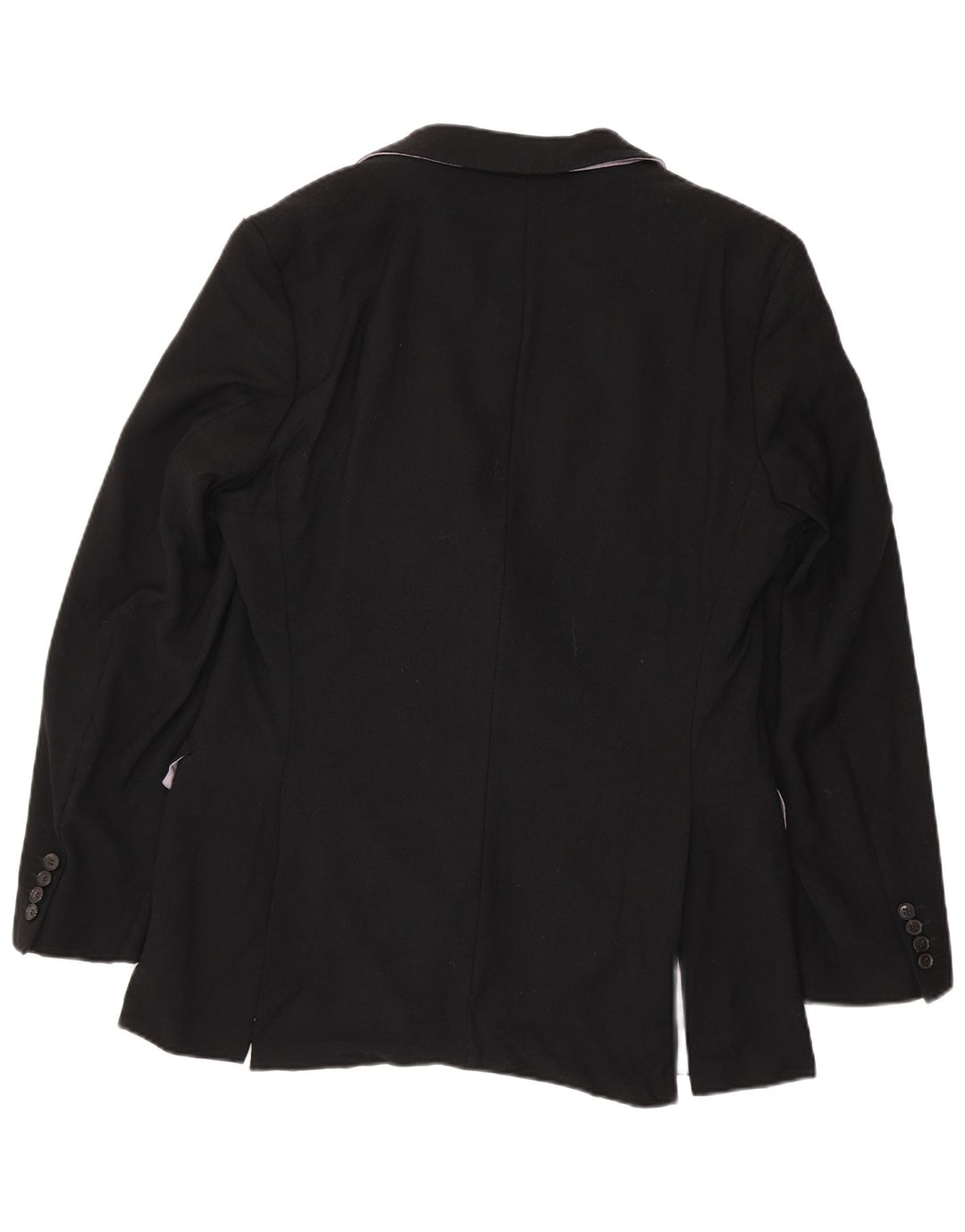 Hugo Boss Herren-Blazer mit 2 Knöpfen, UK 102, groß, schwarze Schurwolle