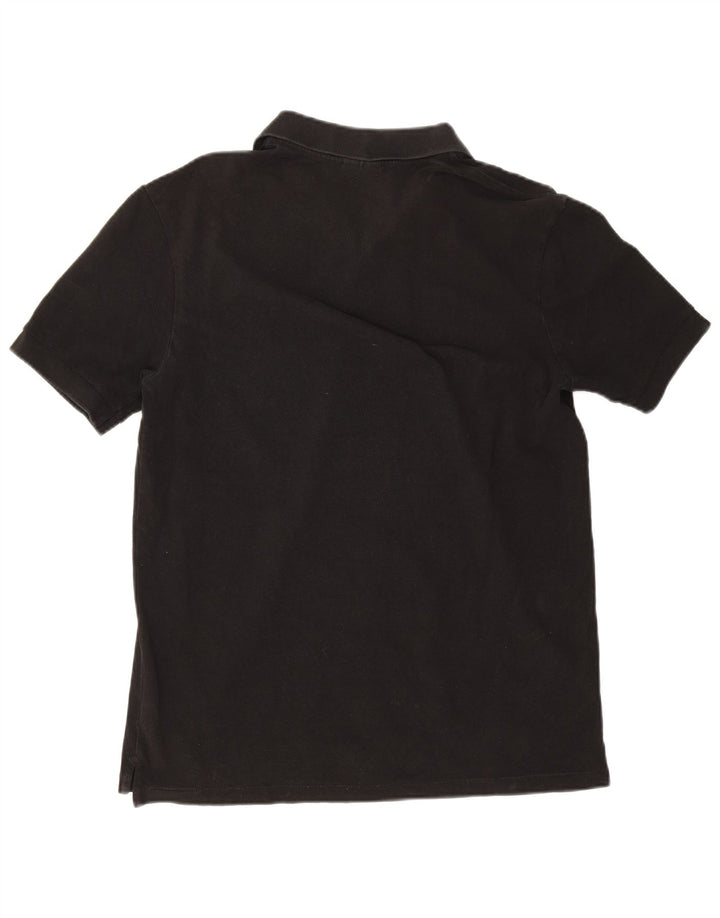 Paul Smith Herren-Poloshirt, mittelgroß, schwarze Baumwolle