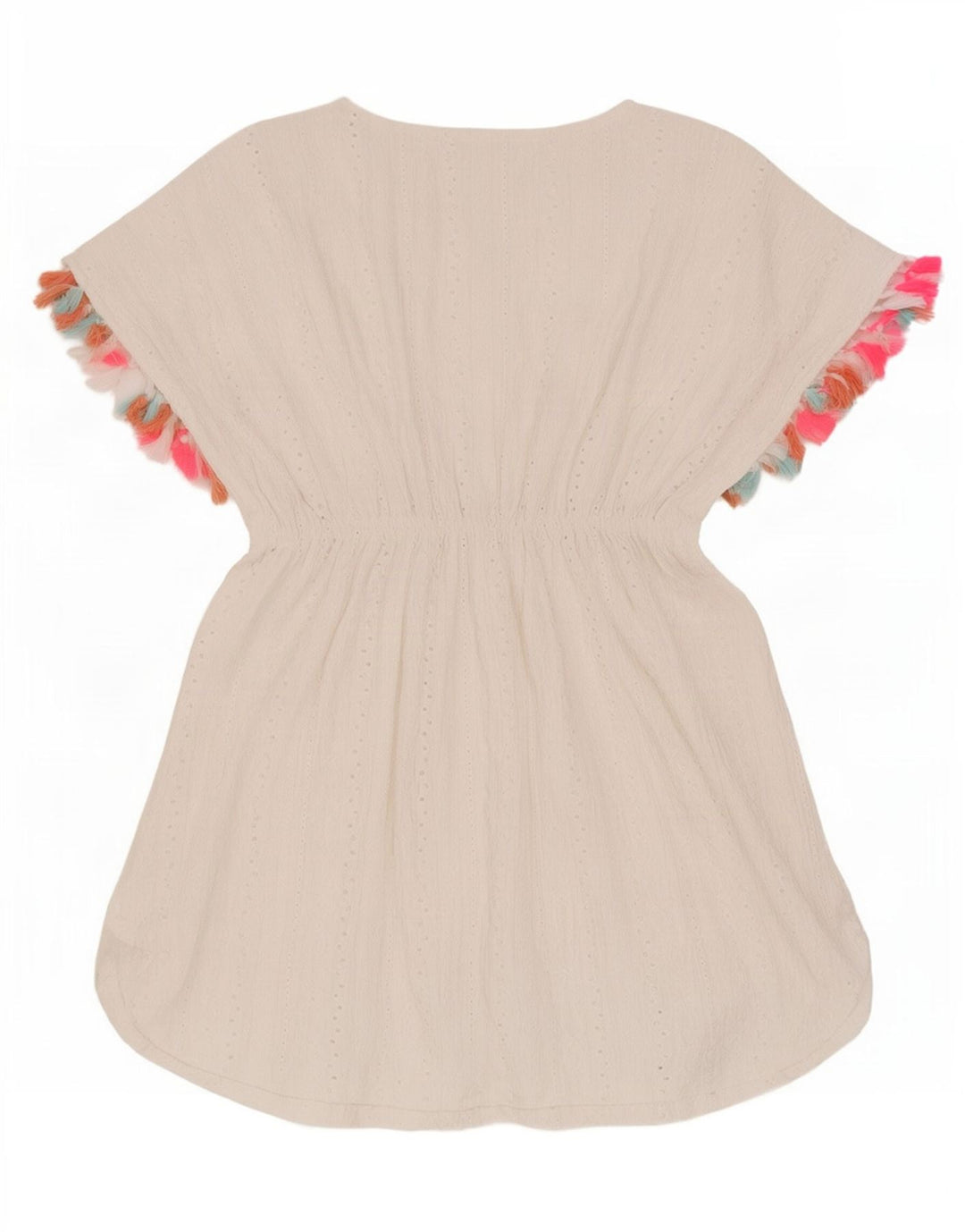 Lipsy Strand-Kaftan-Kleid für Damen, Größe S, Weiß