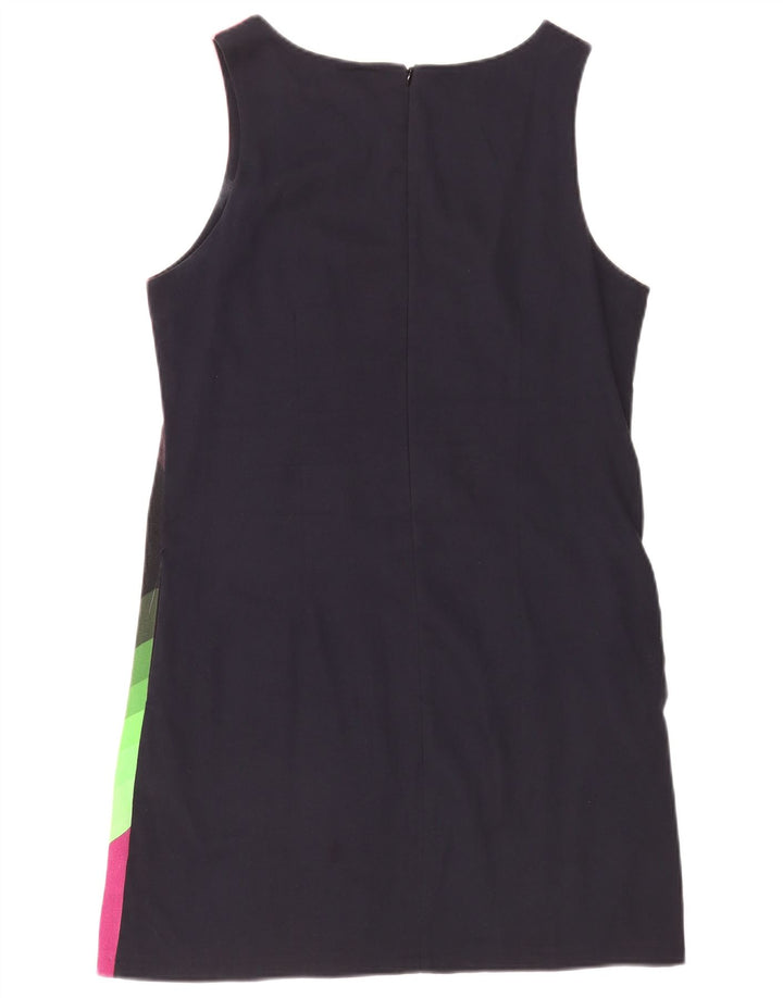 Desigual Damen grafisches Etuikleid, EU 42, groß, mehrfarbig, geometrisch