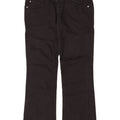 Replay Damen Bootcut Freizeithose W33 L29 Schwarz Baumwolle