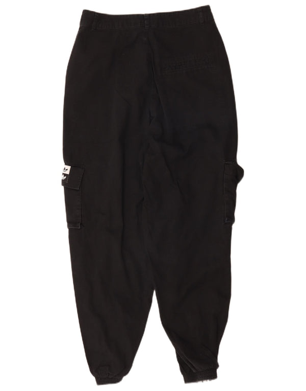Adidas Damen Graphic Joggers Cargohose UK 8 Small W28 L27 Schwarz