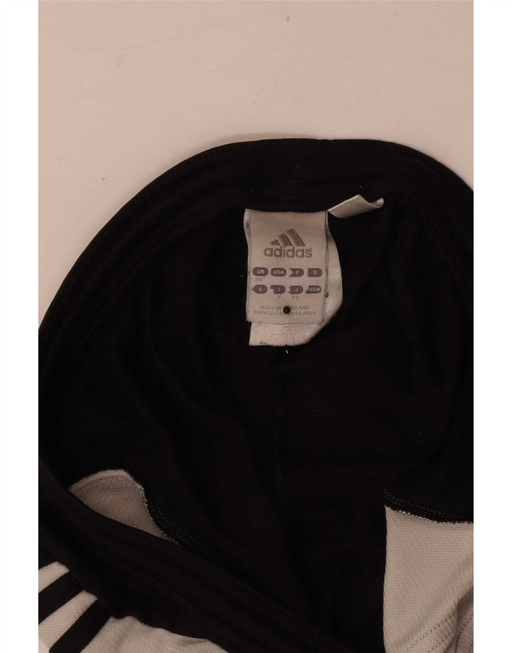 Adidas Herren Climalite Sportshorts, groß, schwarzes Farbblock-Polyester
