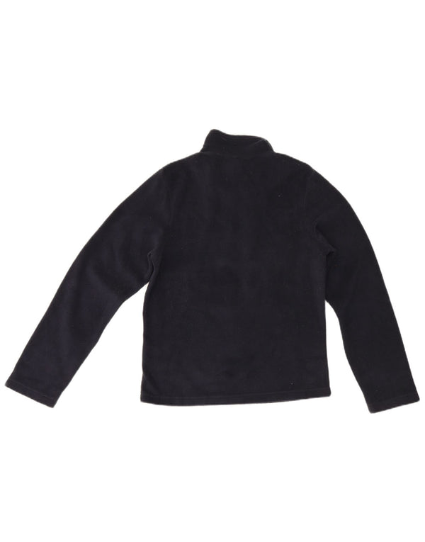 Kappa Damen-Fleecepullover mit Reißverschluss am Hals, UK 12, mittelmarineblau, Polyester