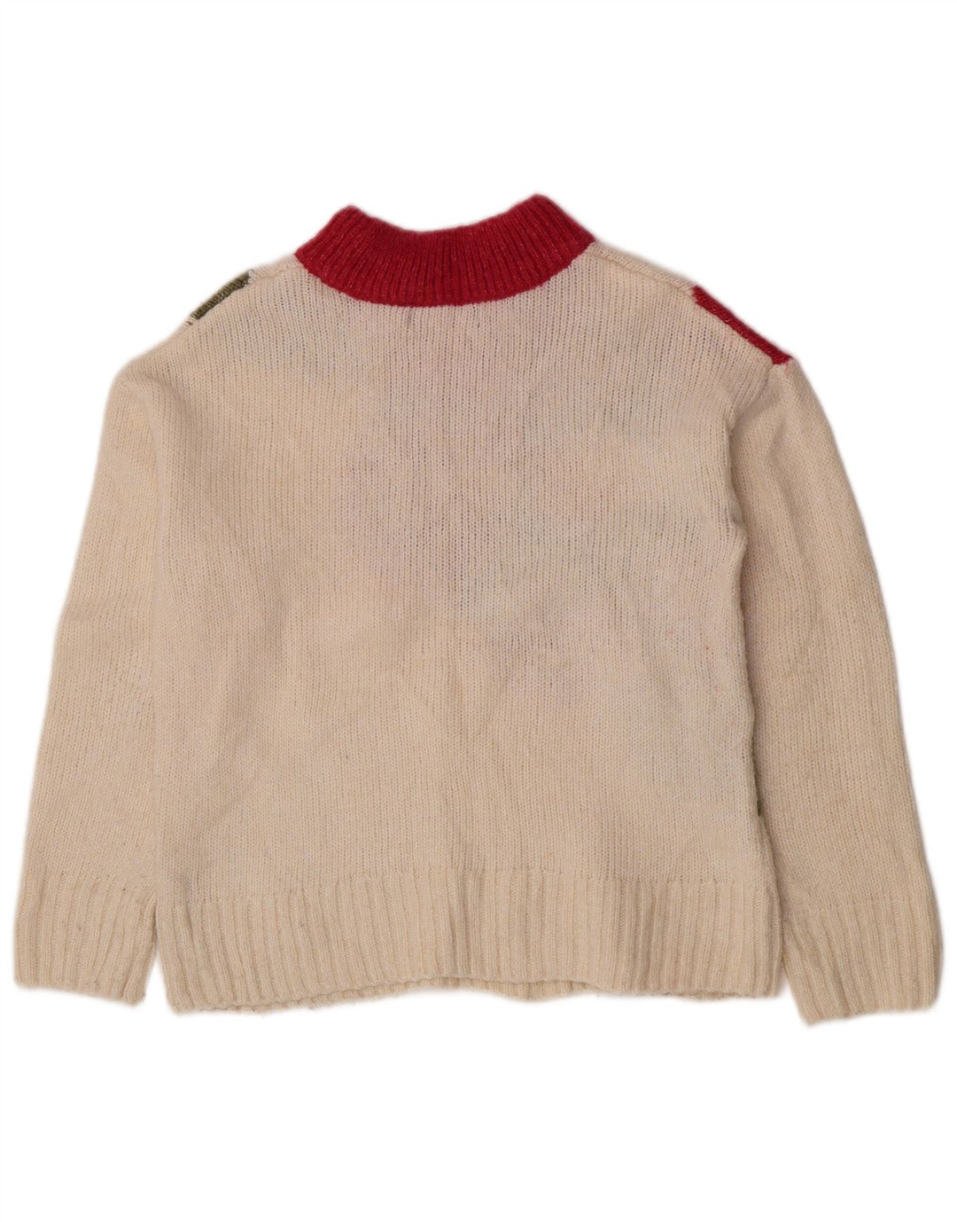Marks & Spencer Damen-Pullover mit Rollkragen, Gr. 10, Größe S, gebrochenes Weiß