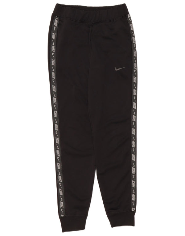 Nike Damen-Trainingshose mit Grafik, Jogginghose, UK 6, XS, Schwarz, Farbblock