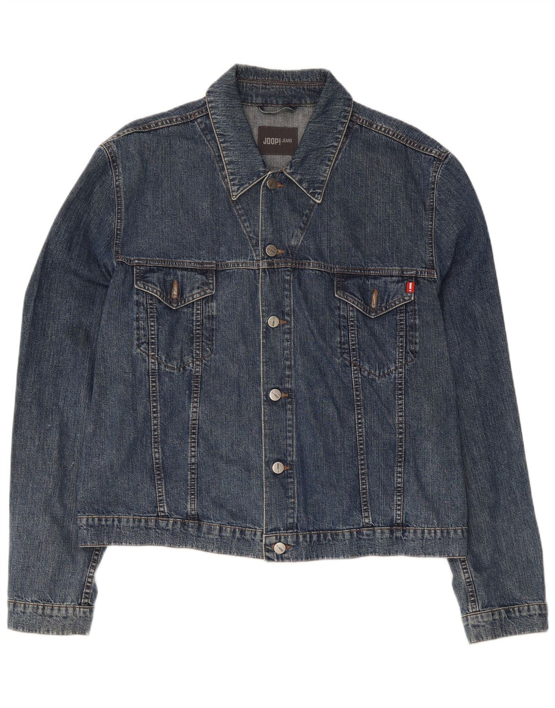 Joop Damen Jeansjacke IT 56 3XL Blaue Baumwolle