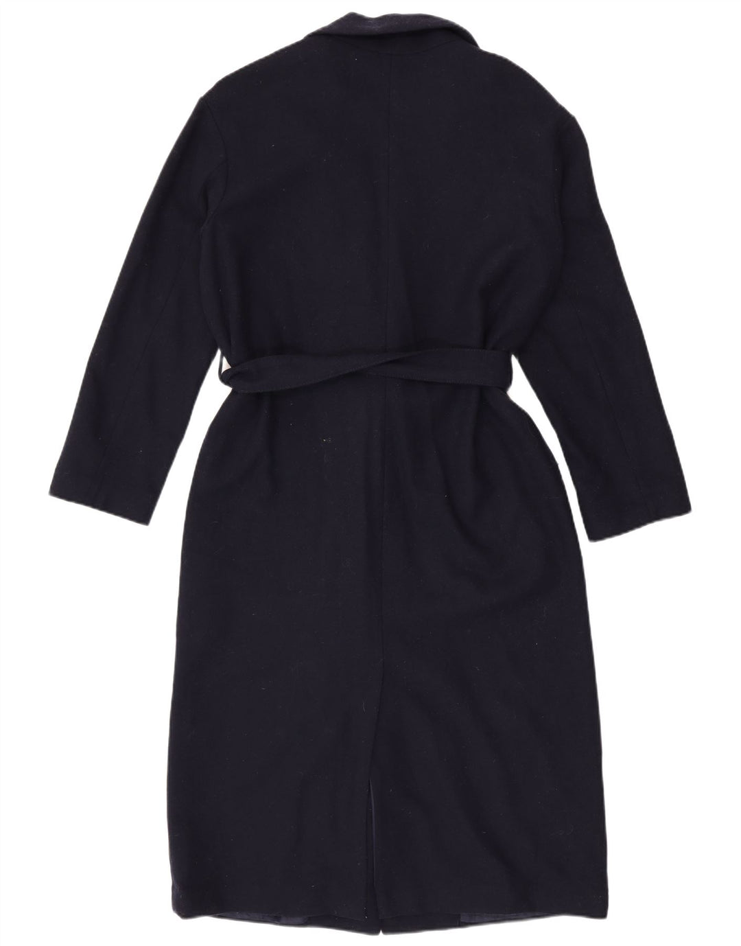 Levi's Damenmantel UK 14 Mittelblaue Wolle aus Marineblau