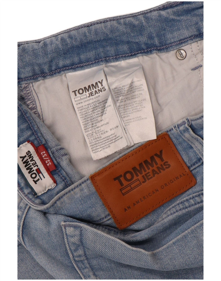 TOMMY HILFIGER Damen Slim Jeans W32 L32 Blaue Baumwolle