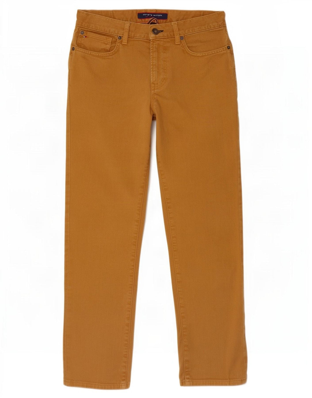 Tommy Hilfiger Herren Slim Straight Jeans W32 L30 Beige