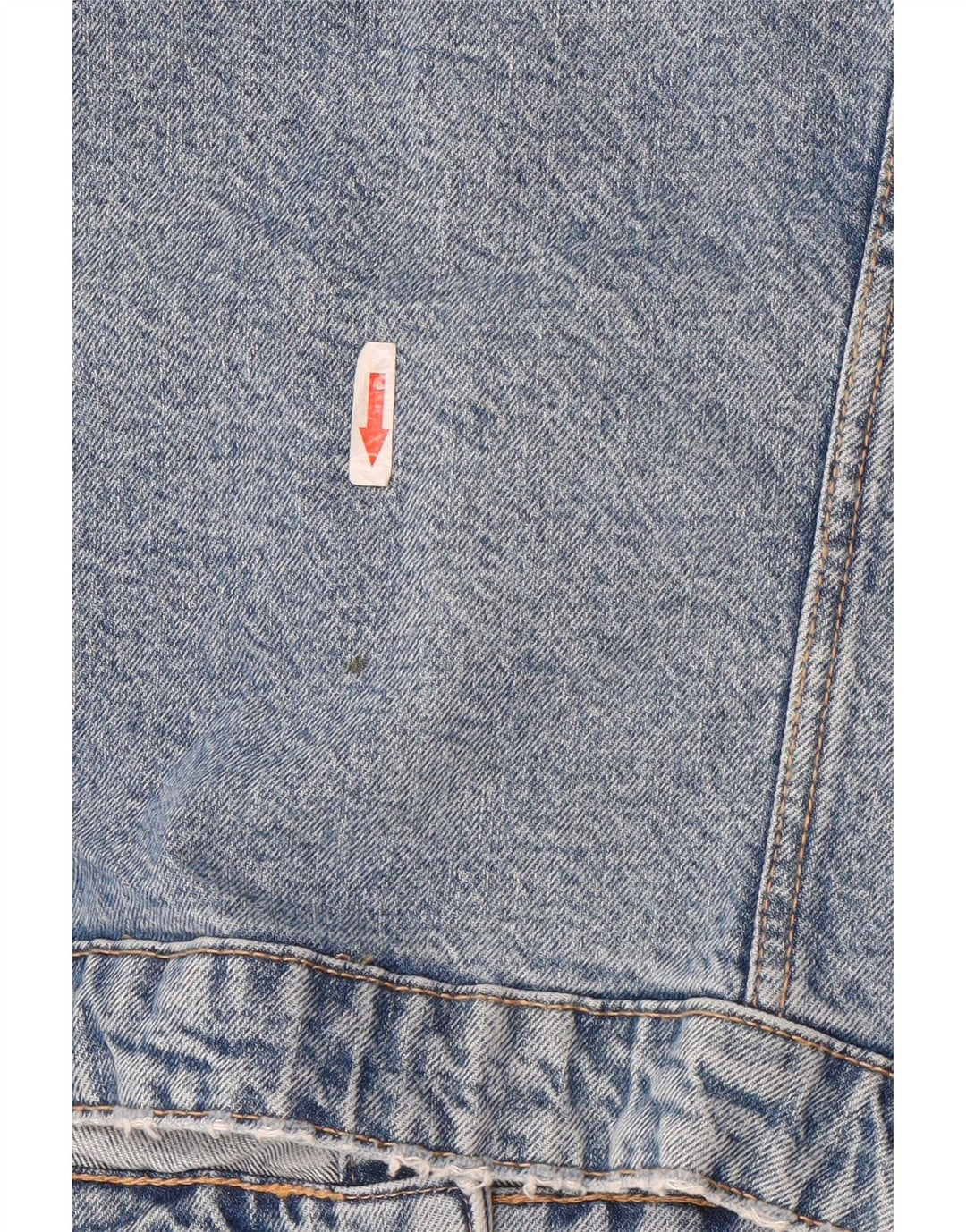 Zara Damen Jeansjacke UK 14 Große blaue Baumwolle