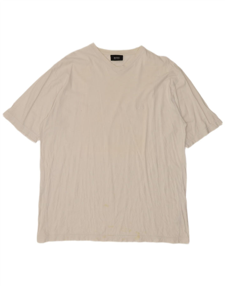 Hugo Boss Herren T-Shirt Top XL Weiß