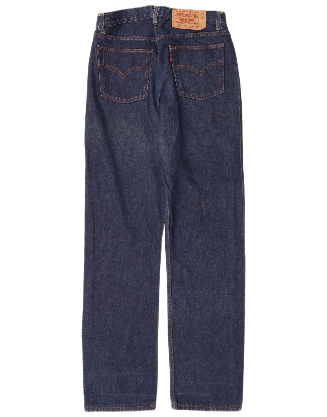 LEVI'S Herren 501 Straight Jeans W34 L36 Marineblau