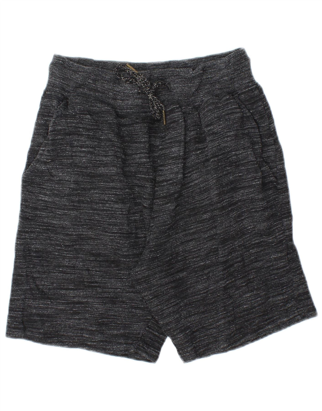 Sportshorts für Herren von Zara, Größe S, grau gefleckte Baumwolle