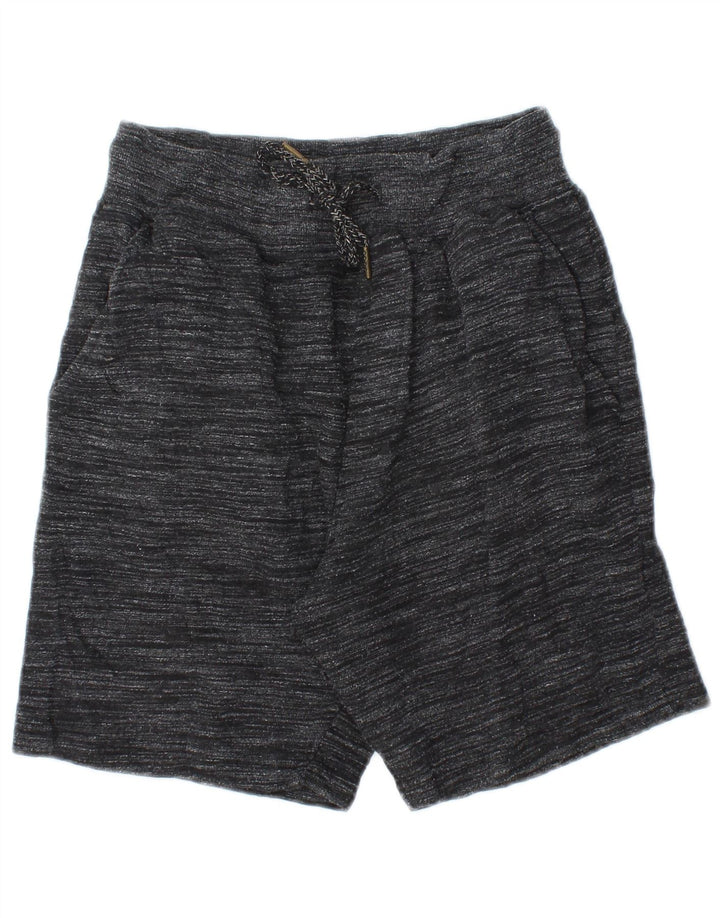 Sportshorts für Herren von Zara, Größe S, grau gefleckte Baumwolle