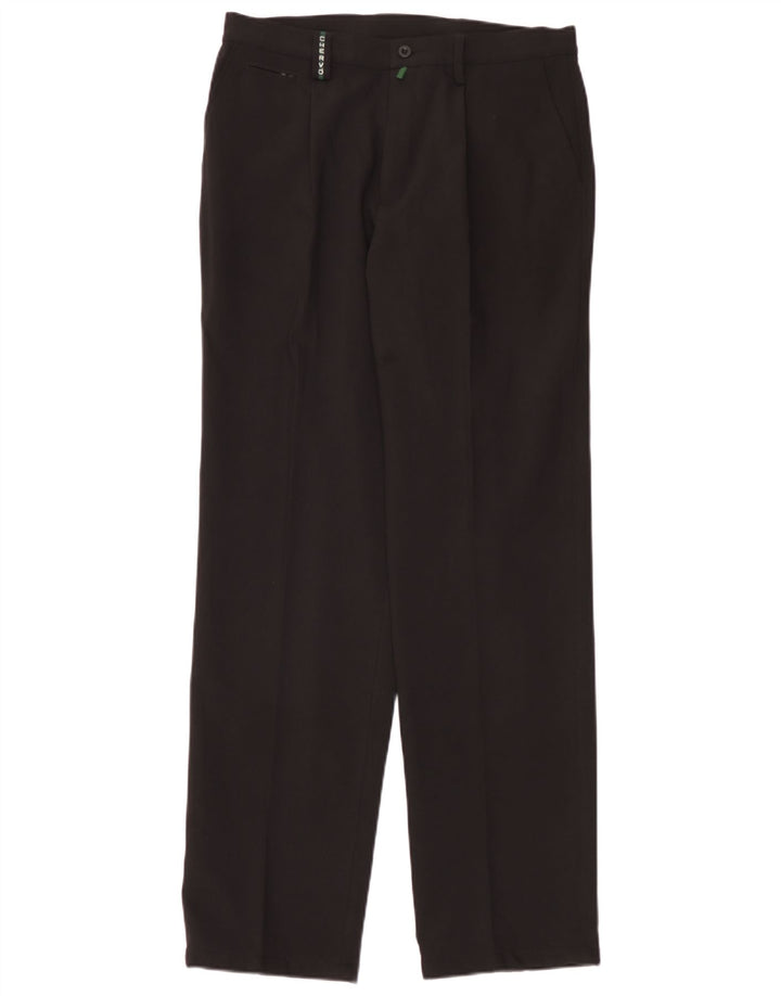 Chervo Herren-Chinohose mit Pegged, Größe 48, Größe M, W32, L33, Schwarz, Polyester