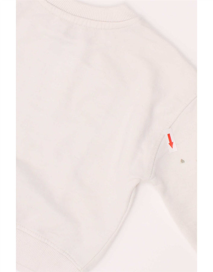Dkny Jungen-Sweatshirt mit Grafik, 2–3 Jahre, weiße Baumwolle