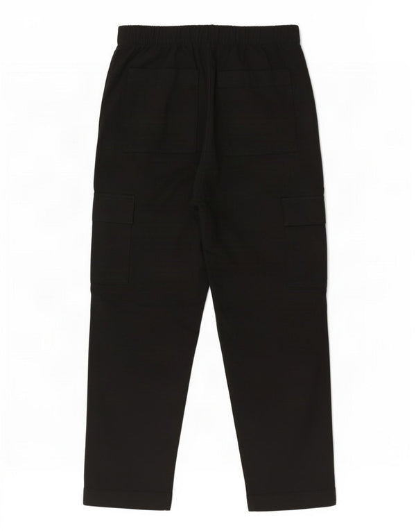Gap gerade Cargo-Hose für Damen, groß, W34, L29, schwarze Baumwolle