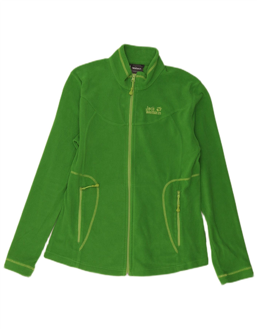 JACK WOLFSKIN Damen Fleecejacke UK 16 Large Grün
