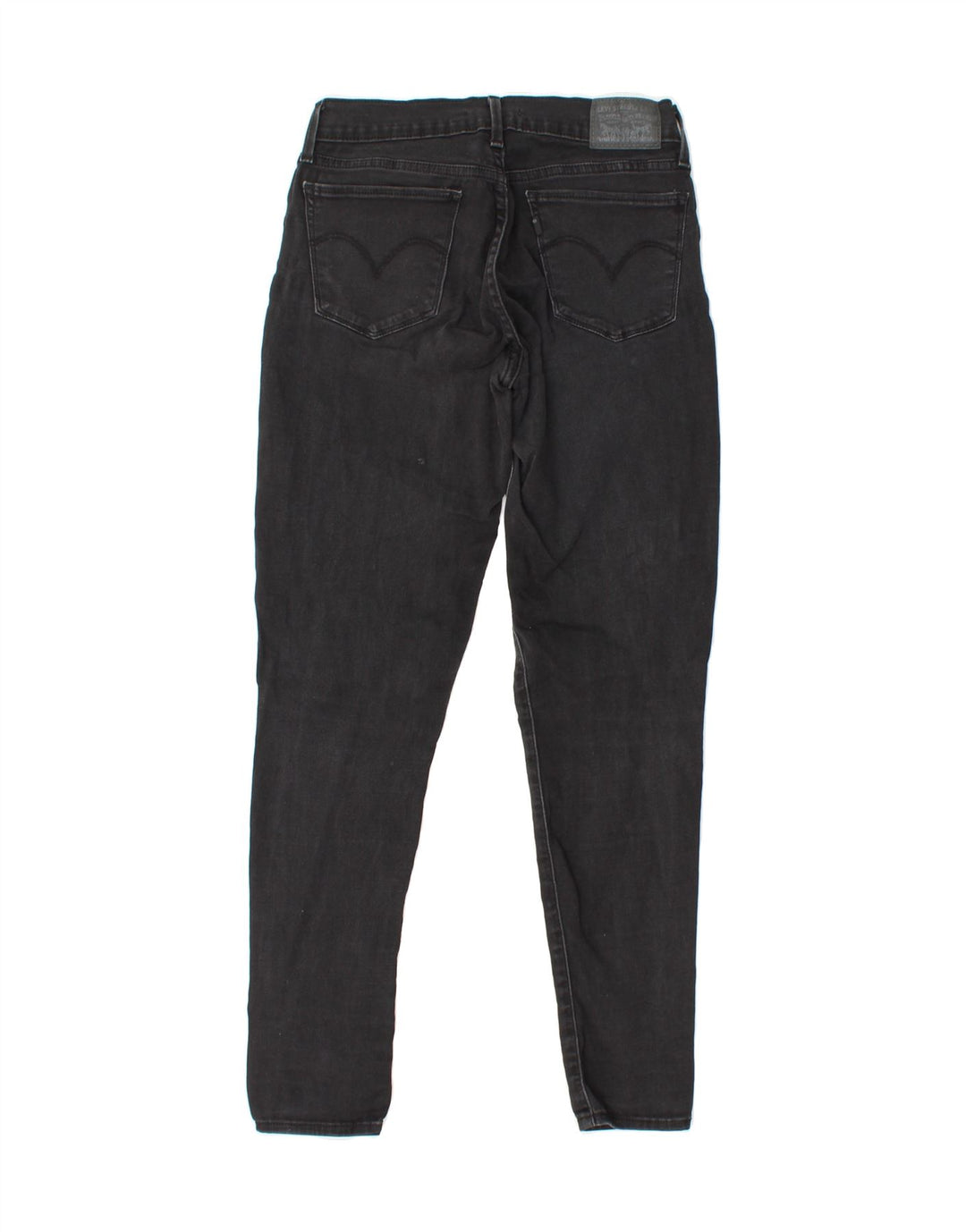LEVI'S Womens 710 Super Skinny Jeans W27 L30 Black Vintage Levi's and Second-Hand Levi's from Messina Hembry 