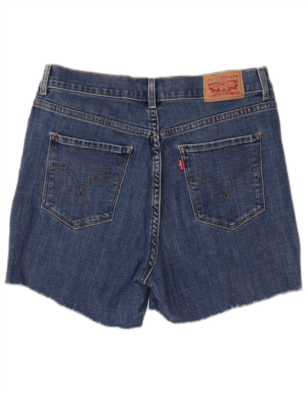 Levi's Damen 501 Denim Shorts US 8 Medium W29 Blue Cotton Classic